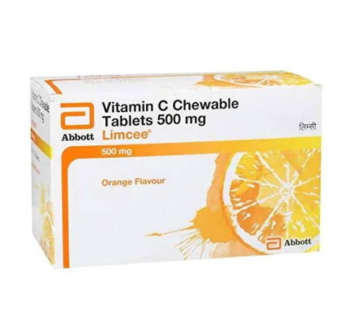 Limcee 500mg Chewable Tablet Orange