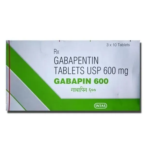 Gabapin 600mg Tablet (gabapentin)