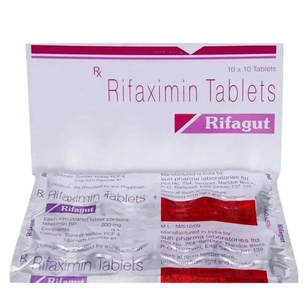 Rifagut 200 mg (Rifaximin)