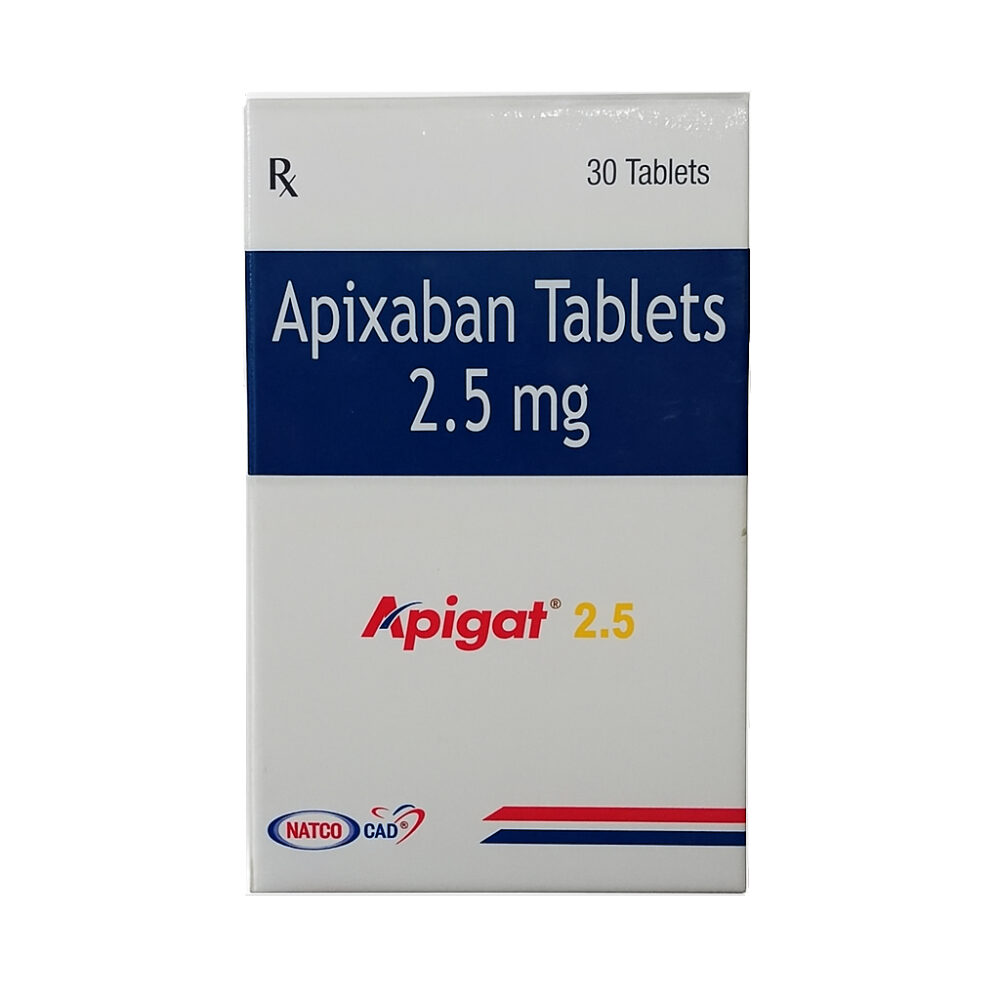 Apigat 2.5 Mg (Apixaban)