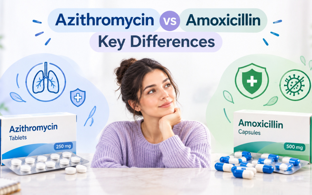 Azithromycin vs Amoxicillin: How Are They Different?
