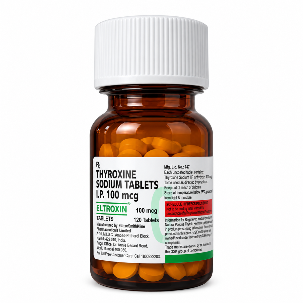 Eltroxin 100 mcg (Thyroxine 100)