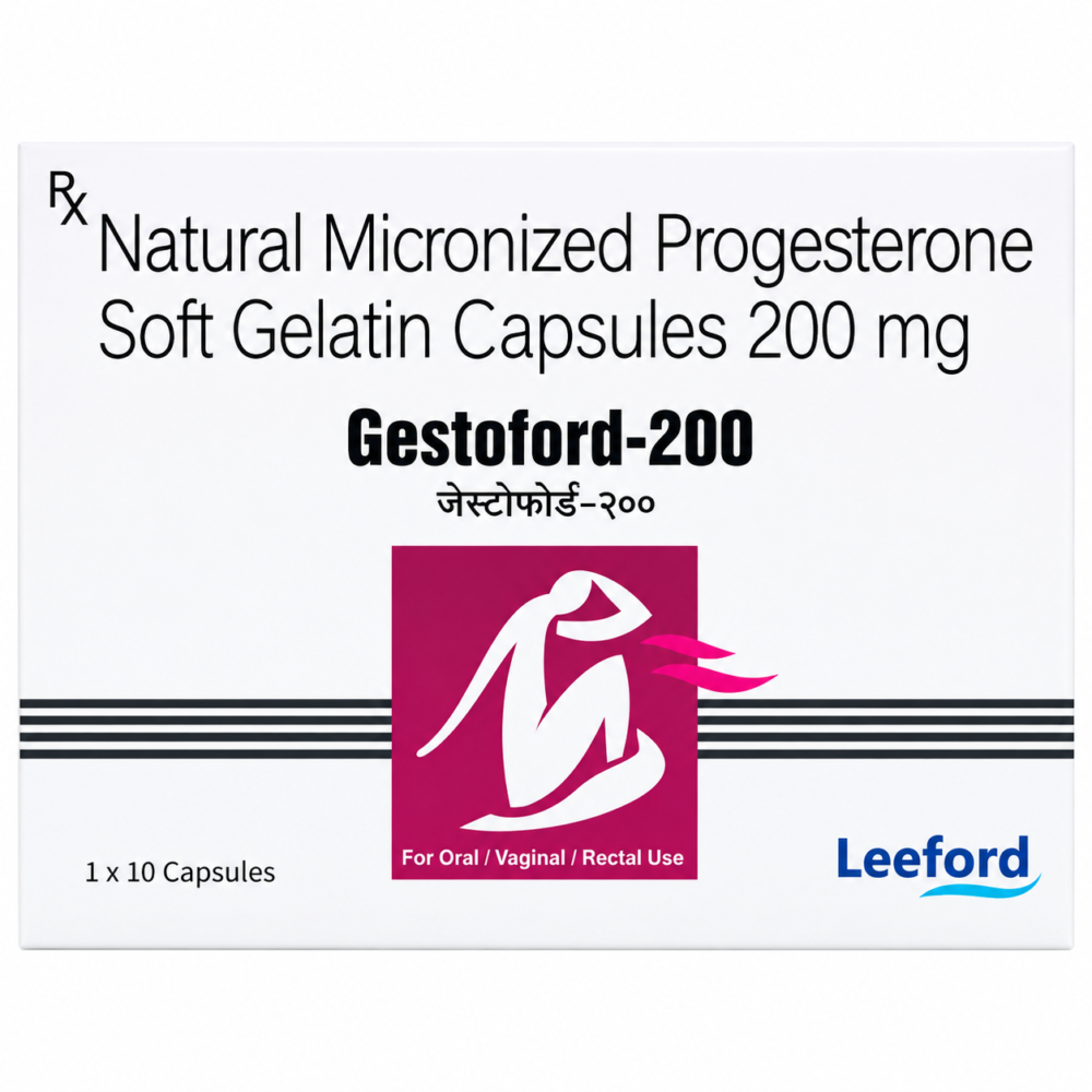 Progesterone 200 mg capsules