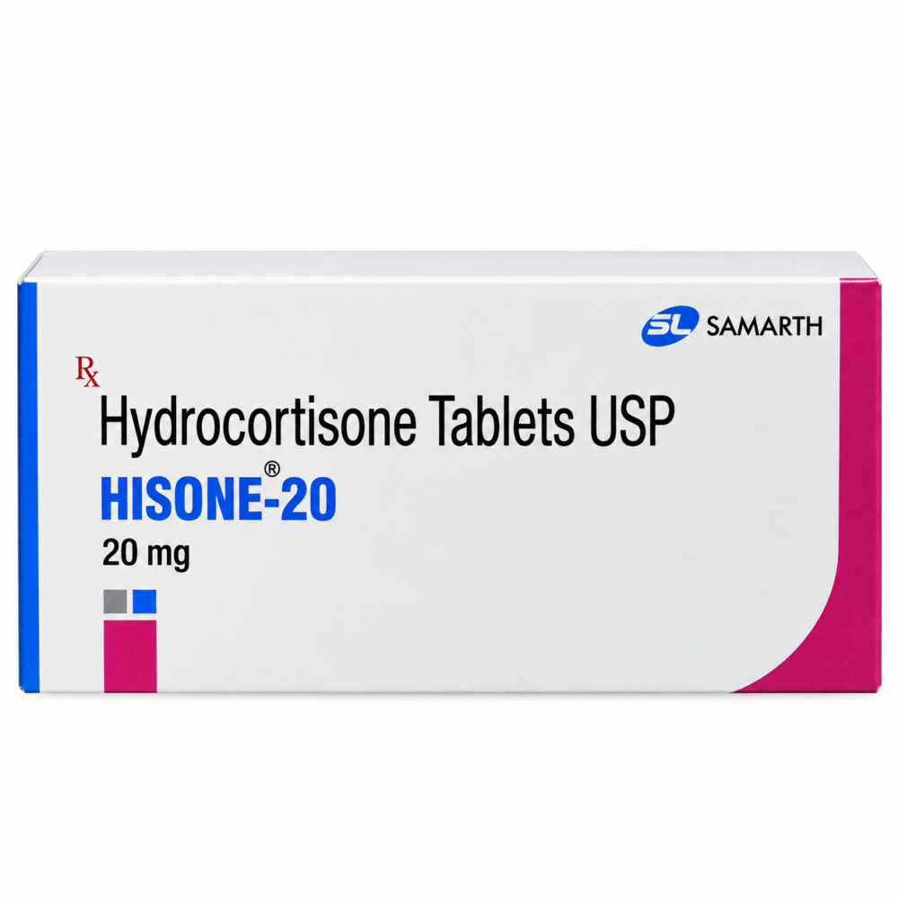Hydrocortisone 20 mg