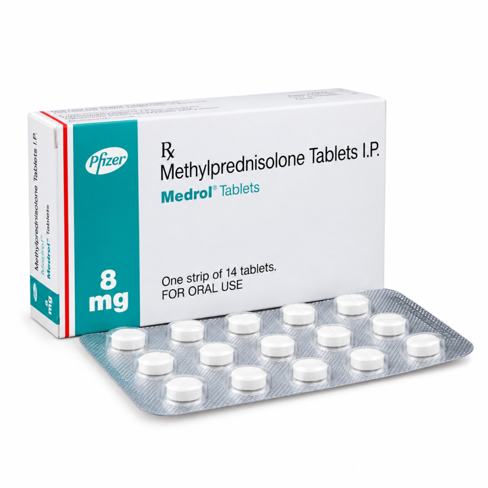 Methylprednisolone 8 mg